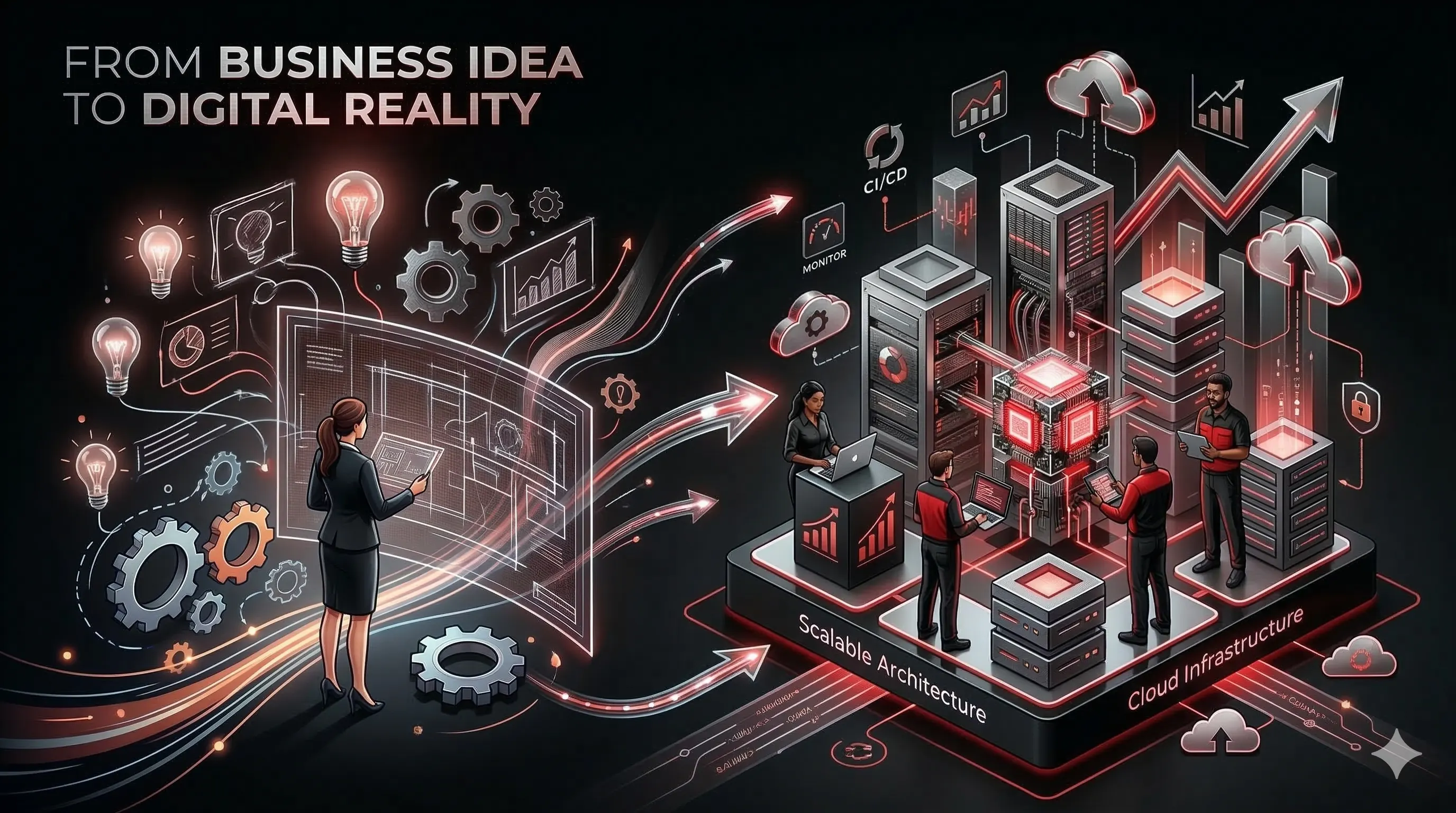 From Business Idea to Digital Reality: Implementing Solutions That Scale